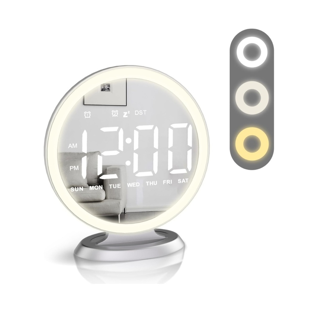 Mirror Alarm Clock